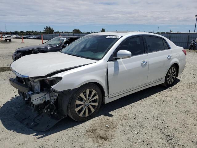 4T1BK3DB9BU392287 - 2011 TOYOTA AVALON BASE WHITE photo 1