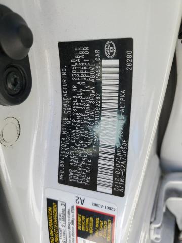 4T1BK3DB9BU392287 - 2011 TOYOTA AVALON BASE WHITE photo 13