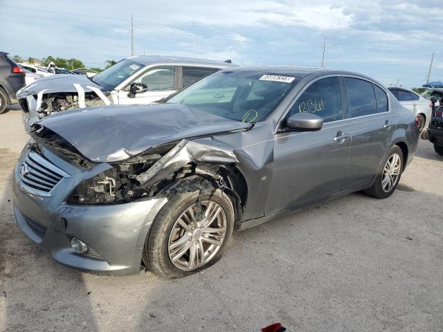 JN1CV6AR5FM523226 - 2015 INFINITI Q40 GRAY photo 1