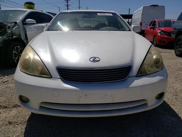 JTHBA30G355117245 - 2005 LEXUS ES 330 WHITE photo 5