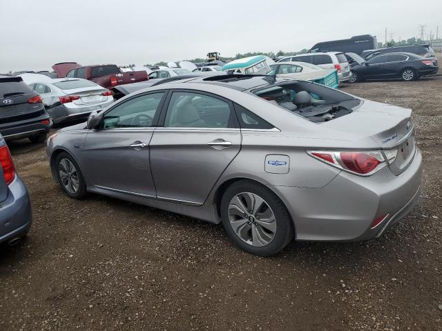 KMHEC4A42DA092889 - 2013 HYUNDAI SONATA HYBRID SILVER photo 2