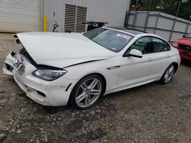 WBA6B4C51ED760227 - 2014 BMW 650 XI GRAN COUPE WHITE photo 1