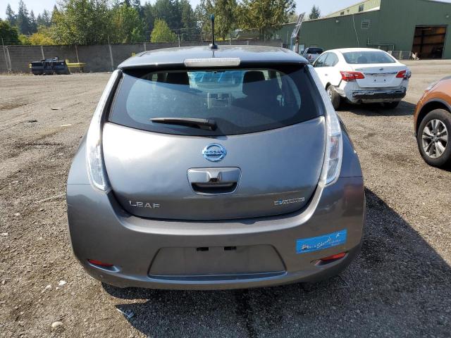 1N4AZ0CP5EC337665 - 2014 NISSAN LEAF S CHARCOAL photo 6