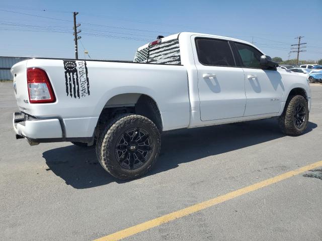 1C6SRFMT6KN622511 - 2019 RAM 1500 BIG HORN/LONE STAR WHITE photo 3