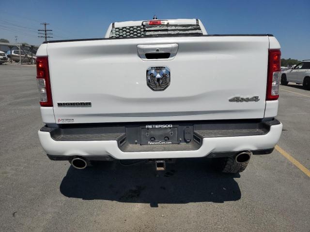 1C6SRFMT6KN622511 - 2019 RAM 1500 BIG HORN/LONE STAR WHITE photo 6