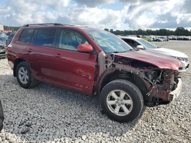 JTEES41A682054834 - 2008 TOYOTA HIGHLANDER RED photo 4