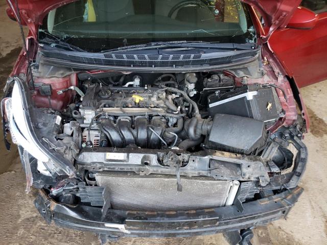 5NPDH4AE0EH539692 - 2014 HYUNDAI ELANTRA SE RED photo 11