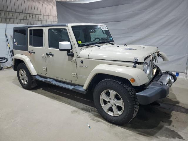1C4HJWEG1HL640303 - 2017 JEEP WRANGLER U SAHARA TAN photo 4