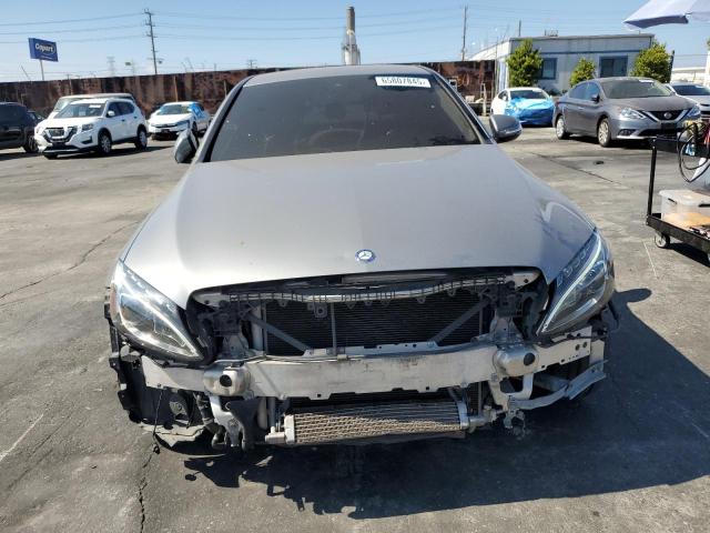 55SWF4KB0FU003424 - 2015 MERCEDES-BENZ C 300 4MATIC SILVER photo 5