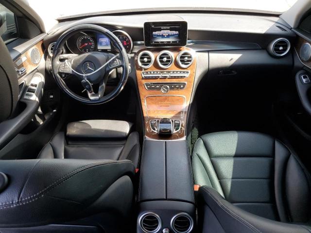 55SWF4KB0FU003424 - 2015 MERCEDES-BENZ C 300 4MATIC SILVER photo 8