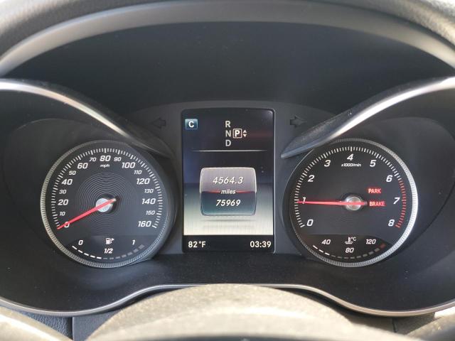 55SWF4KB0FU003424 - 2015 MERCEDES-BENZ C 300 4MATIC SILVER photo 9