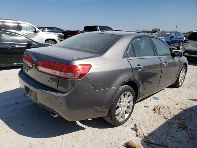 3LNHL2GC4AR611958 - 2010 LINCOLN MKZ GRAY photo 3