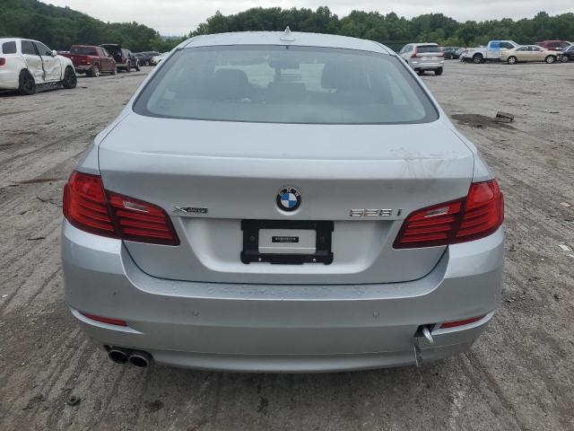 WBA5A7C54ED616672 - 2014 BMW 528 XI SILVER photo 6