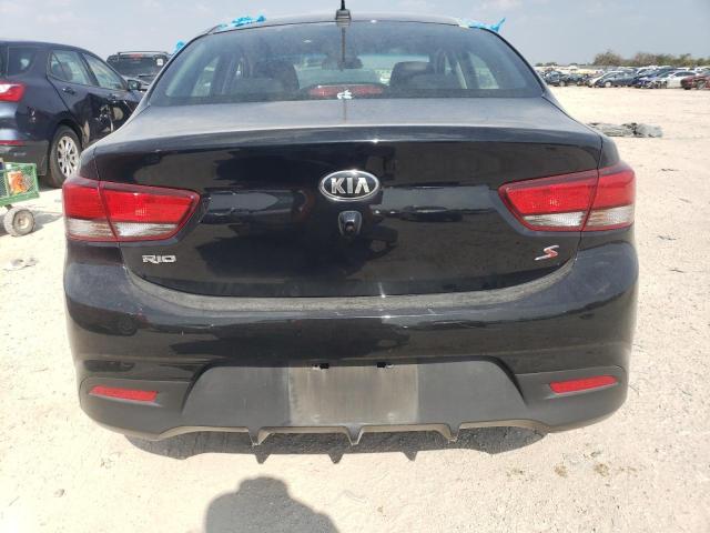 3KPA24AB4KE170863 - 2019 KIA RIO S BLACK photo 6