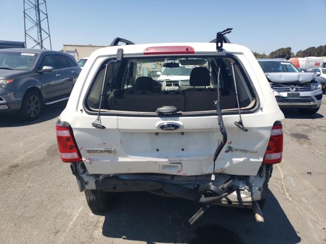 1FMCU5K30BKA94065 - 2011 FORD ESCAPE HYBRID WHITE photo 6