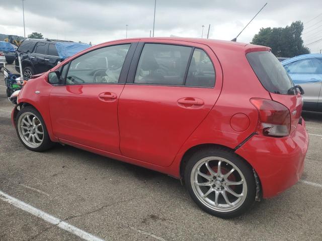 JTDKT4K32A5314526 - 2010 TOYOTA YARIS RED photo 2