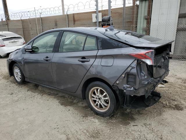 JTDKBRFU4J3058128 - 2018 TOYT PRIUS GRAY photo 2