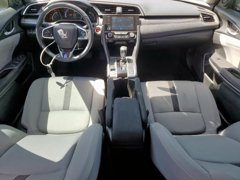 19XFC1F32ME007053 - 2021 HONDA CIVIC EX GRAY photo 8