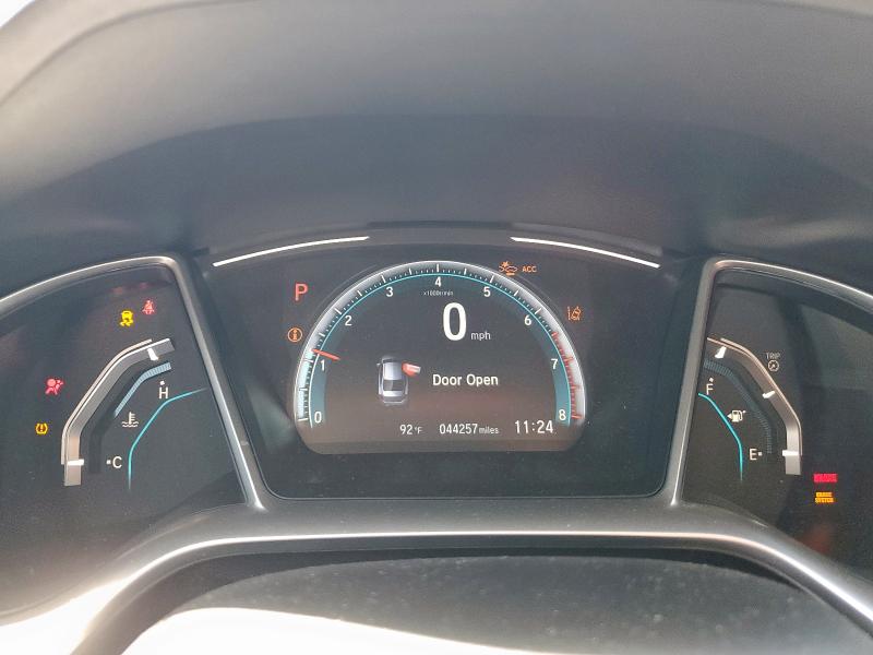 19XFC1F32ME007053 - 2021 HONDA CIVIC EX GRAY photo 9