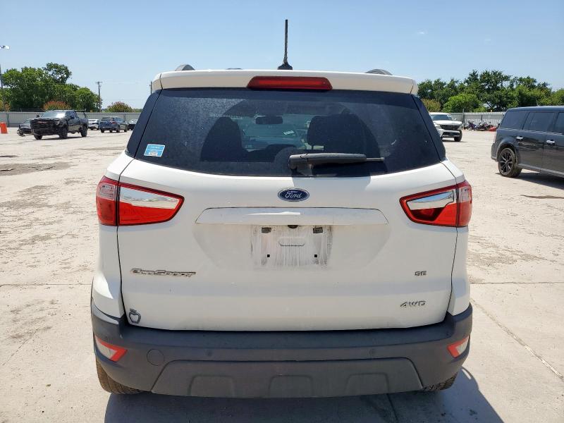 MAJ6P1UL1JC230300 - 2018 FORD ECOSPORT SE Ақ фото 6
