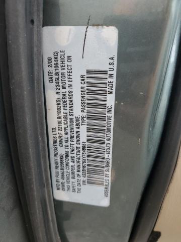 4S3BH675XY7648051 - 2000 SUBARU LEGACY OUTBACK AWP 双色 照片 13