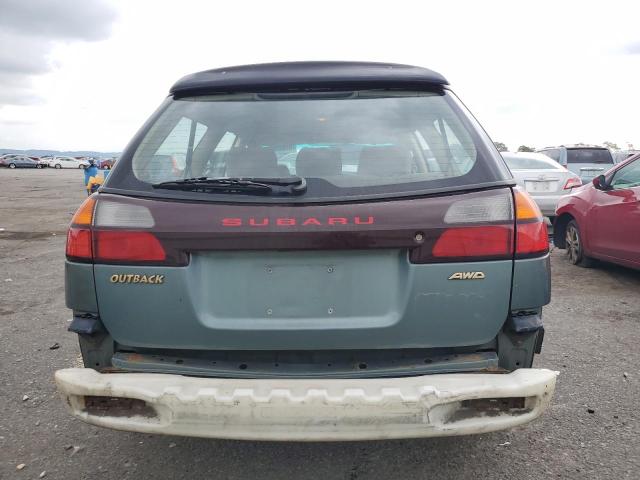 4S3BH675XY7648051 - 2000 SUBARU LEGACY OUTBACK AWP 双色 照片 6