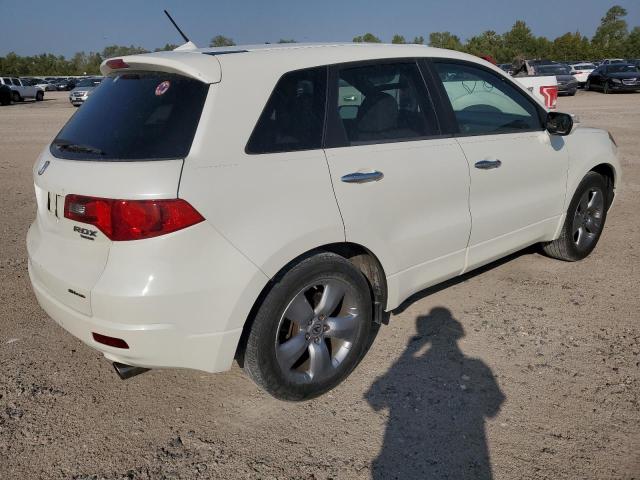 5J8TB18277A009982 - 2007 ACURA RDX WHITE photo 3