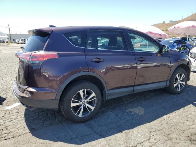 2T3WFREV1JW433891 - 2018 TOYOTA RAV4 ADVENTURE PURPLE photo 3