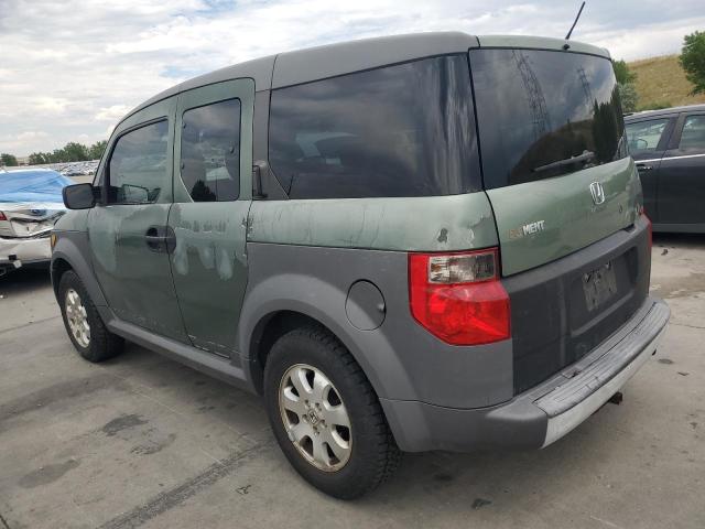 5J6YH28675L003672 - 2005 HONDA ELEMENT EX GREEN photo 2