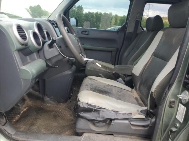 5J6YH28675L003672 - 2005 HONDA ELEMENT EX GREEN photo 7