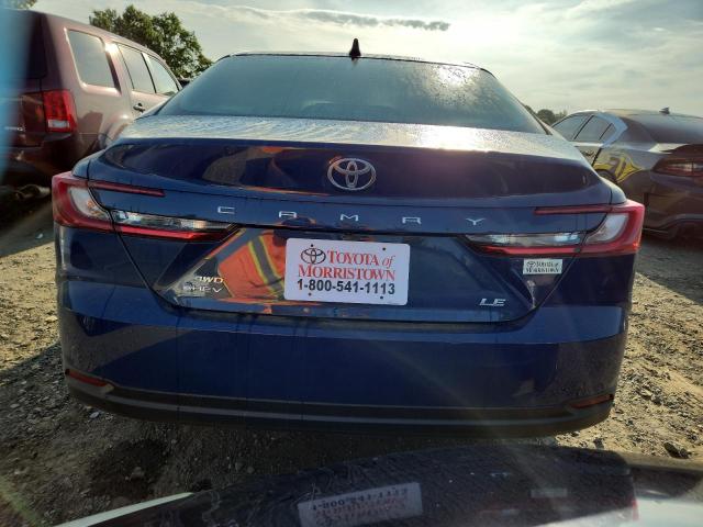 4T1DBADK6SU024016 - 2025 TOYOTA CAMRY XSE 蓝色 照片 6