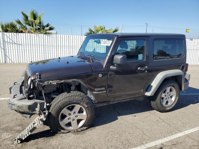 1C4AJWAG4DL661700 - 2013 JEEP WRANGLER SPORT BLACK photo 1