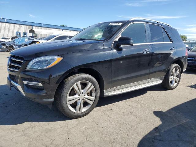 4JGDA5HB5EA363182 - 2014 MERCEDES-BENZ ML 350 4MATIC BLACK photo 1