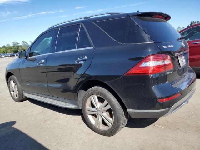 4JGDA5HB5EA363182 - 2014 MERCEDES-BENZ ML 350 4MATIC BLACK photo 2