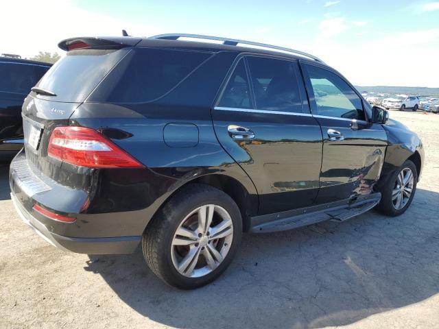 4JGDA5HB5EA363182 - 2014 MERCEDES-BENZ ML 350 4MATIC BLACK photo 3
