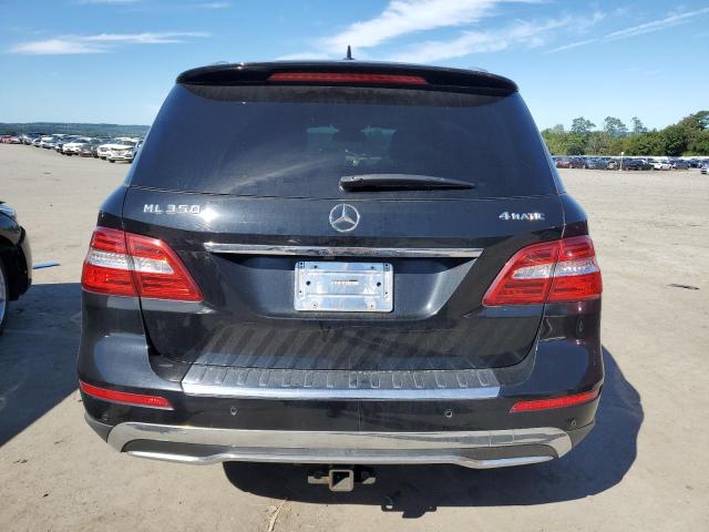 4JGDA5HB5EA363182 - 2014 MERCEDES-BENZ ML 350 4MATIC BLACK photo 6