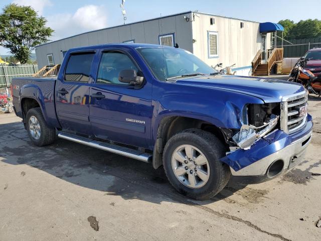 3GTP2VE78DG297192 - 2013 GMC SIERRA K1500 SLE BLUE photo 4