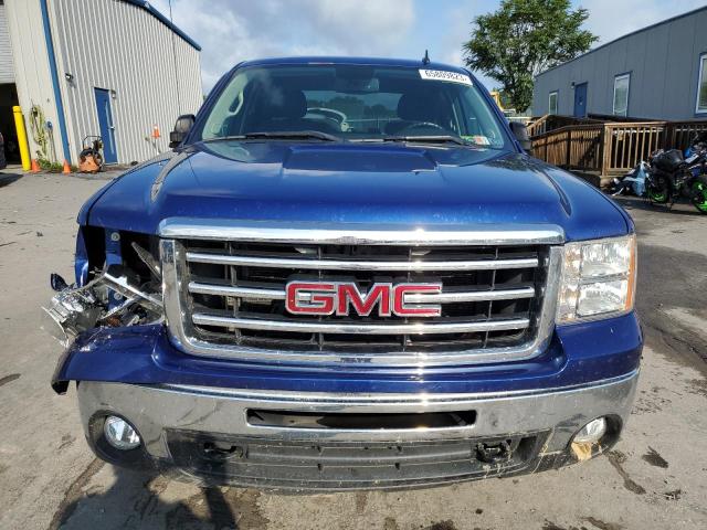 3GTP2VE78DG297192 - 2013 GMC SIERRA K1500 SLE BLUE photo 5