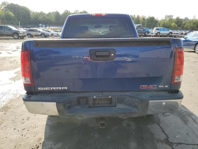 3GTP2VE78DG297192 - 2013 GMC SIERRA K1500 SLE BLUE photo 6