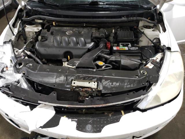 3N1BC1AP6BL450679 - 2011 NISSAN VERSA S WHITE photo 7