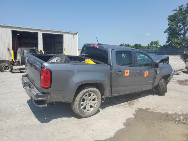 1GCGSCEN3M1134368 - 2021 CHEVROLET COLORADO LT GRAY photo 3