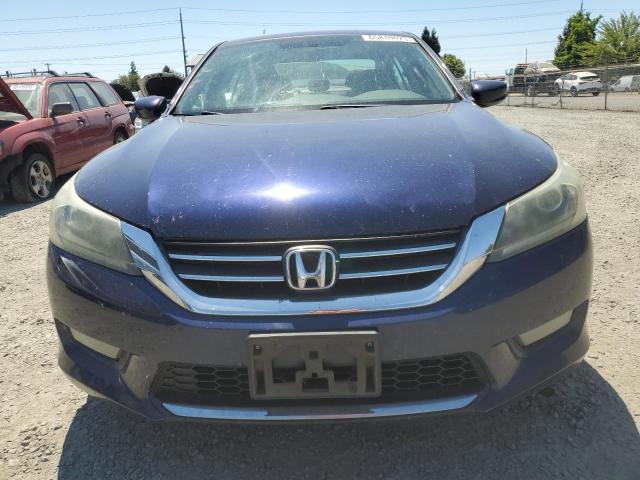 1HGCR2F5XEA022026 - 2014 HONDA ACCORD SPORT BLUE photo 5