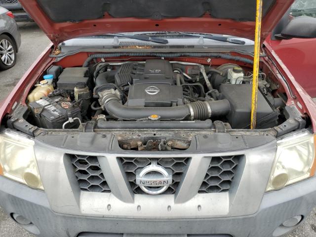 5N1AN08W67C514227 - 2007 NISSAN XTERRA OFF ROAD RED photo 12