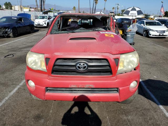 5TEJU62NX5Z072836 - 2005 TOYOTA TACOMA DOUBLE CAB PRERUNNER RED photo 5