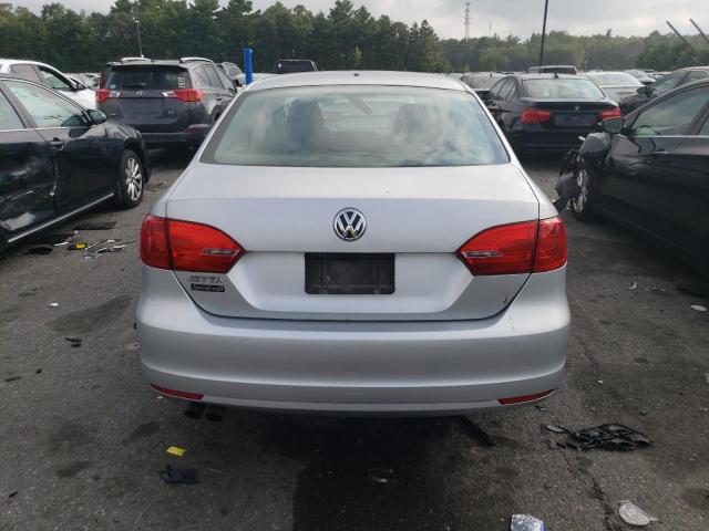 3VW1K7AJ5BM305697 - 2011 VOLKSWAGEN JETTA BASE 银色 照片 6