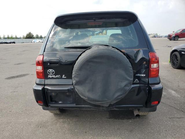 JTEHD20V150050018 - 2005 TOYOTA RAV4 BLACK photo 6