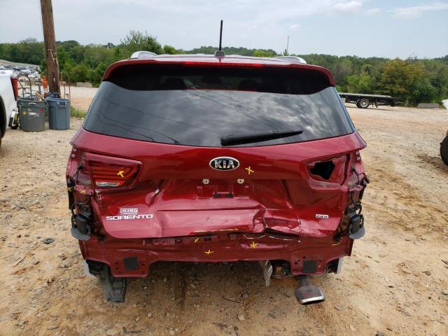 5XYPG4A33LG670781 - 2020 KIA SORENTO L RED photo 6