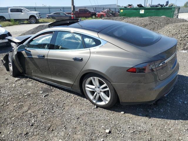 5YJSA1E2XGF130756 - 2016 TESLA MODEL S Qəhvəyi foto 2