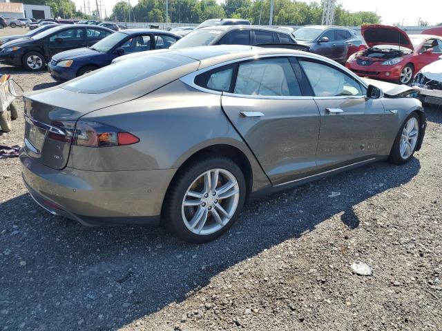 5YJSA1E2XGF130756 - 2016 TESLA MODEL S Qəhvəyi foto 3