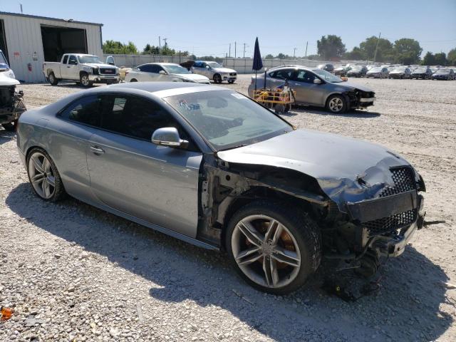 WAURV78T99A006660 - 2009 AUDI S5 QUATTRO GRAY photo 4